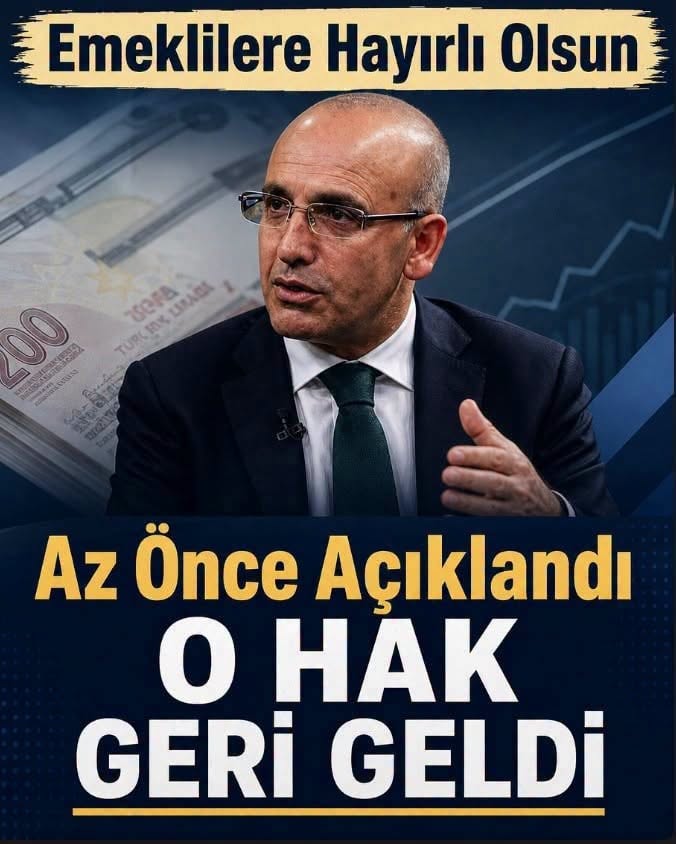 Emeklilere Hayırlı..